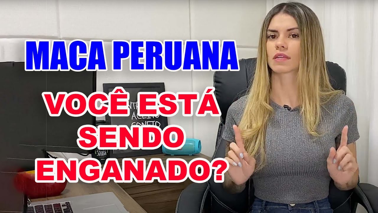 MACA PERUANA - não tome antes de assistir esse vídeo