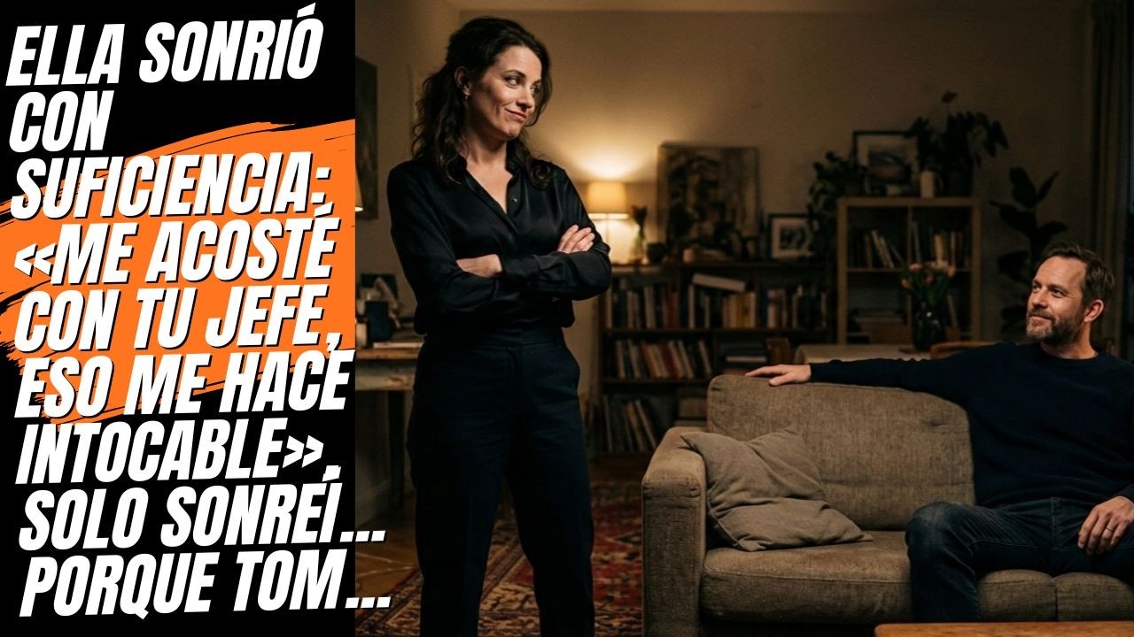 Ahora soy intocable», sonrió con sorna después de acostarse con mi jefe. Le dejé creerlo.