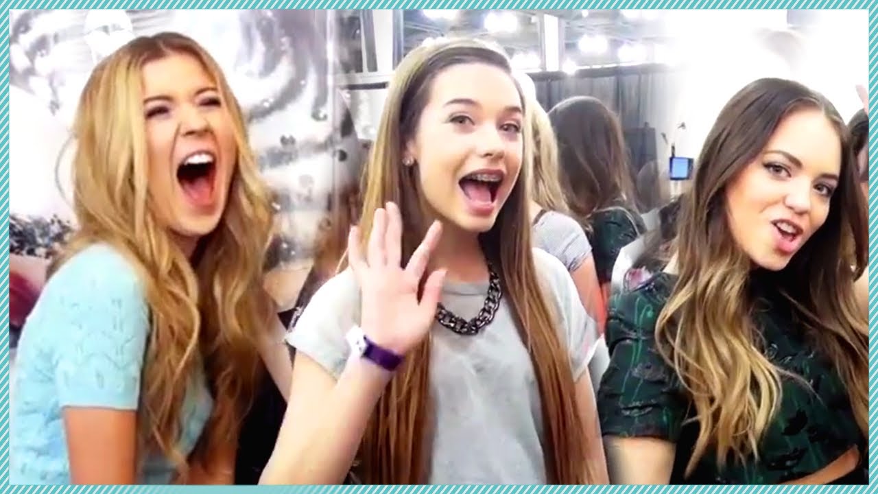 MakeupbyMandy24, BeyondBeautyStar, and MeghanRosette's OOTD from IMATS LA!