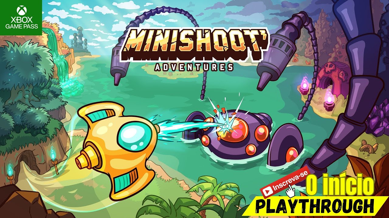 Minishoot' Adventures 🟢GAMEPASS🟢 | #1 Gameplay (INíCIO) + Playthrough 100% | Ao Vivo XBOX SERIES S