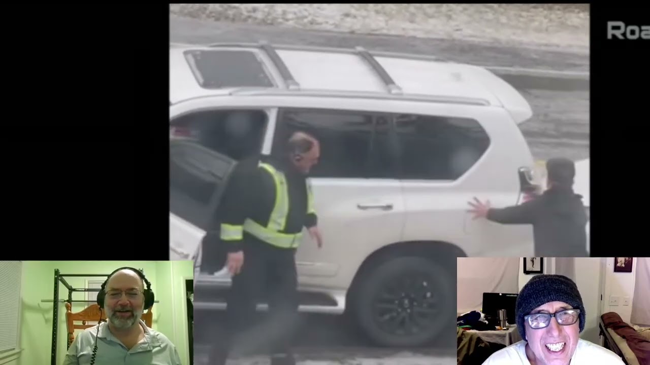 Winter Ice Sliding Fails Reaction! #mmaheel