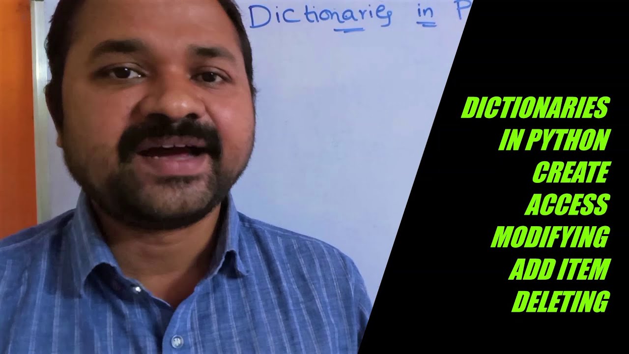 Dictionaries in Python Programming || Creating || Accessing || Adding items || Modify ing ||Deleting