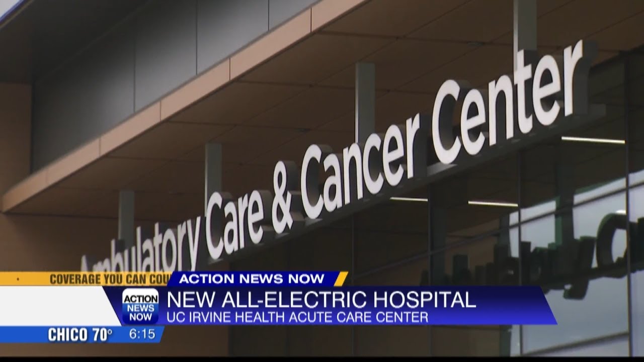 UCI Irvine unveils nation's first all-electric hospital in Irvine