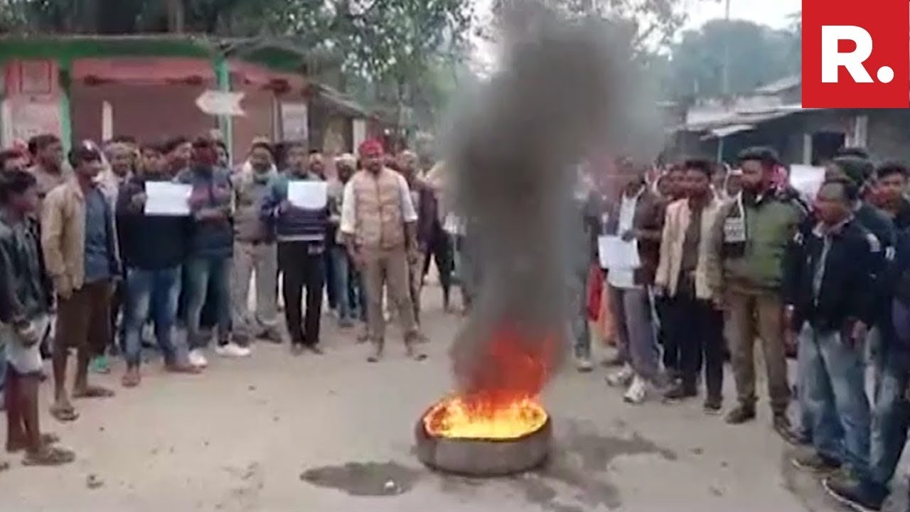 Assam: Protests Erupt In Golaghat Against Citizenship Amendment Bill