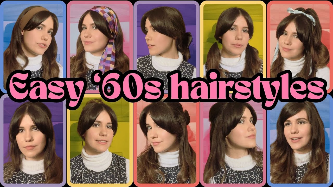 10 Easy 1960s Hairstyles | Retro Looks Tutorial