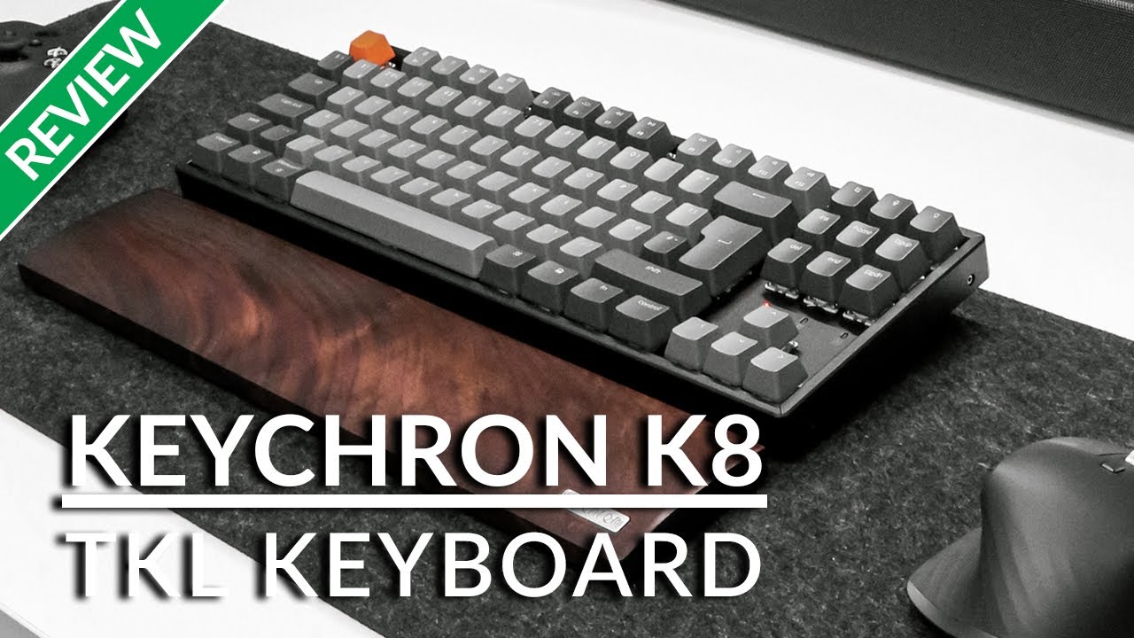 Беспроводная механическая клавиатура Keychron K8 TKL ｜Распаковка и обзор