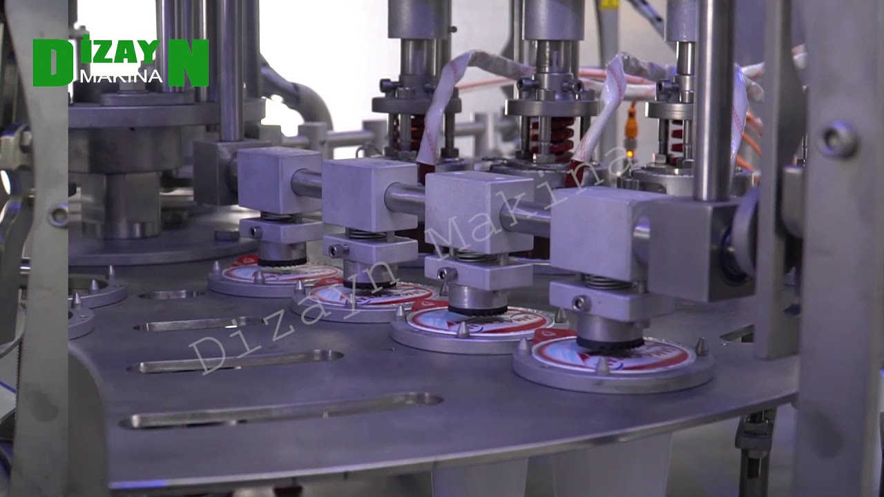 AYRAN DOLUM VE KAPATMA MAKİNASI--AYRAN FILLING AND PACKING MACHINE__NO 021119