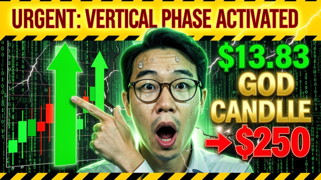 VERTICAL PHASE ACTIVATED: The $13.83 Candle That Signals Silver's Sprint To $250 (History Repeating)