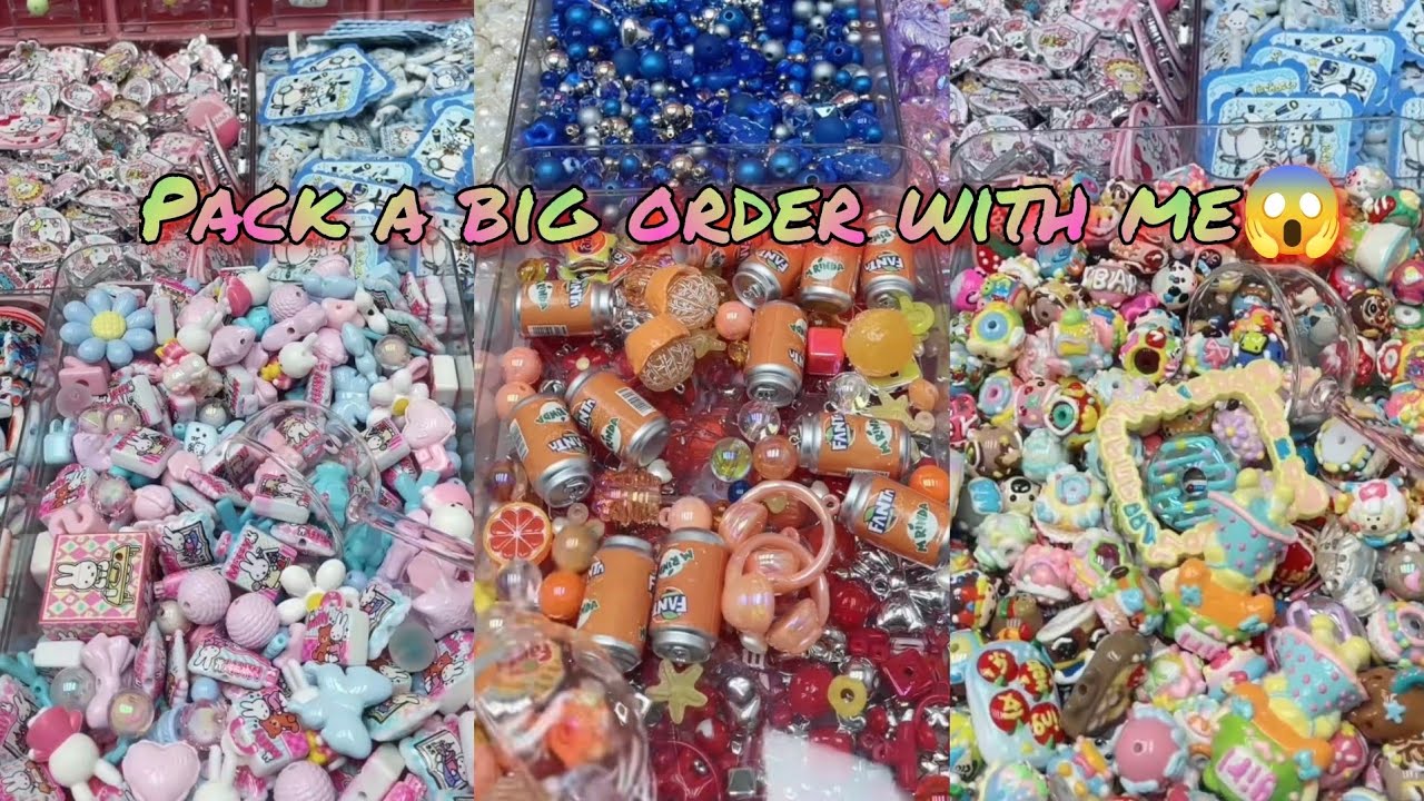 😱Fancy beads/Diamond beads/Acrylic beads/Acrylic beads varieties😍So many items! Enjoy #luckybeads 