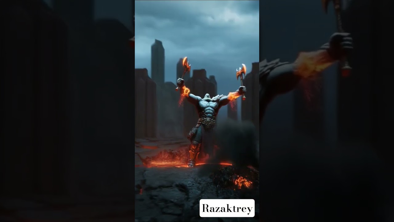 Ares in action#shorts #videos #ai #money #mythology  #trending #midjourney #gaming #comics