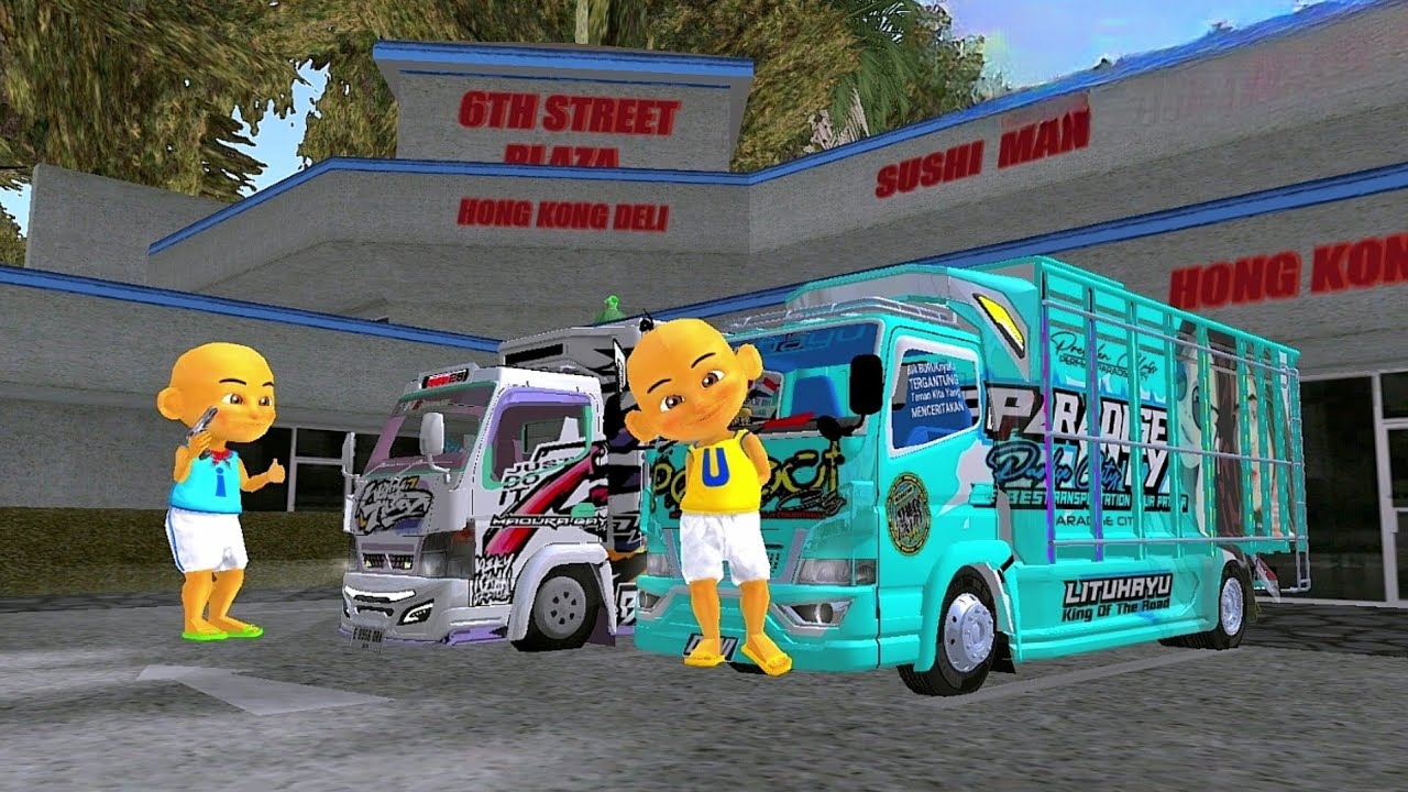 Upin dan Ipin Cari Truk Oleng Keren Seperti Punya Ehsan 😝😜 upinstori