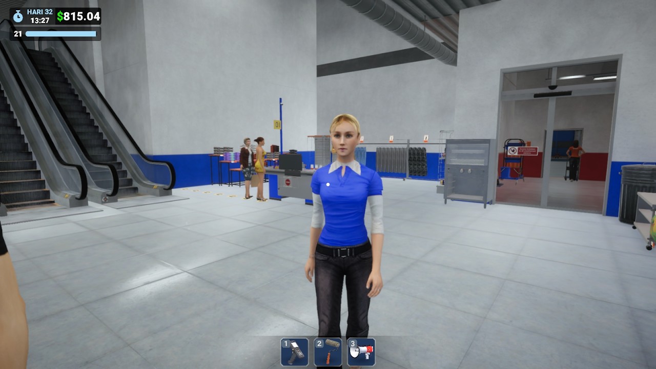 KEHILANGAN PEGAWAI DAN KEUANGAN LANCAR ! Mega Store Simulator part 5