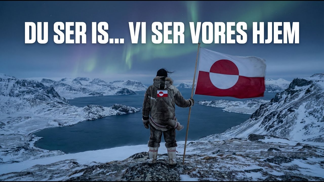 Du ser is. Vi ser Grønland. 🇬🇱 | Mere end is