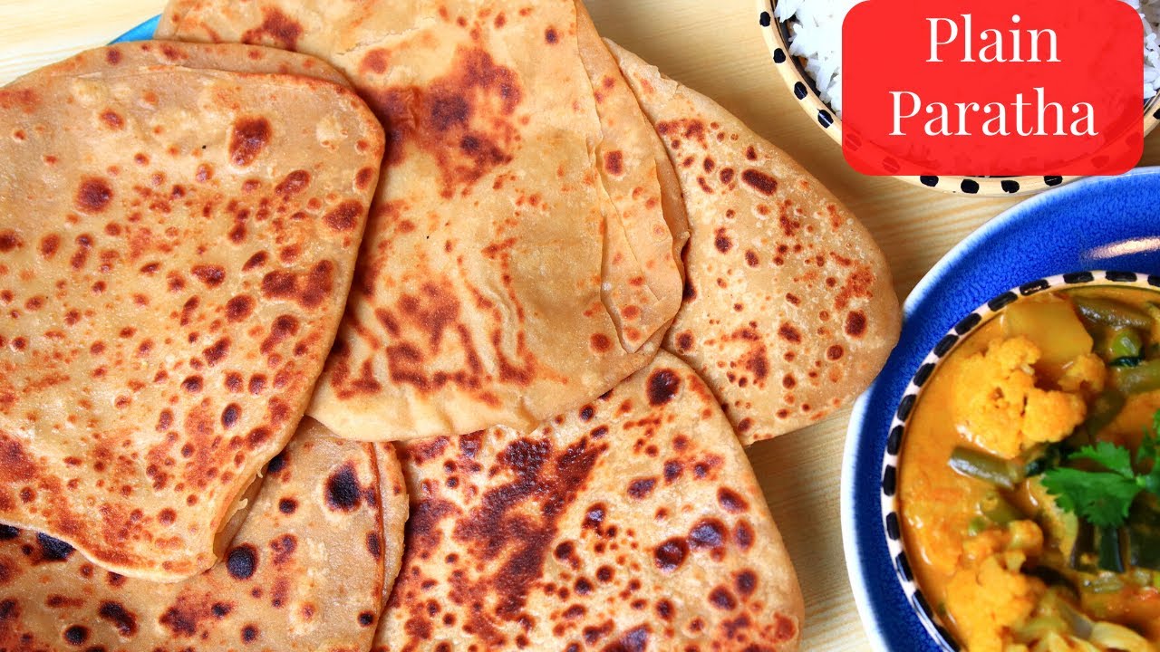 Delicious Recette Paratha Indien | Pain a la poele facile | sans levure | sans four | le Pain Indien