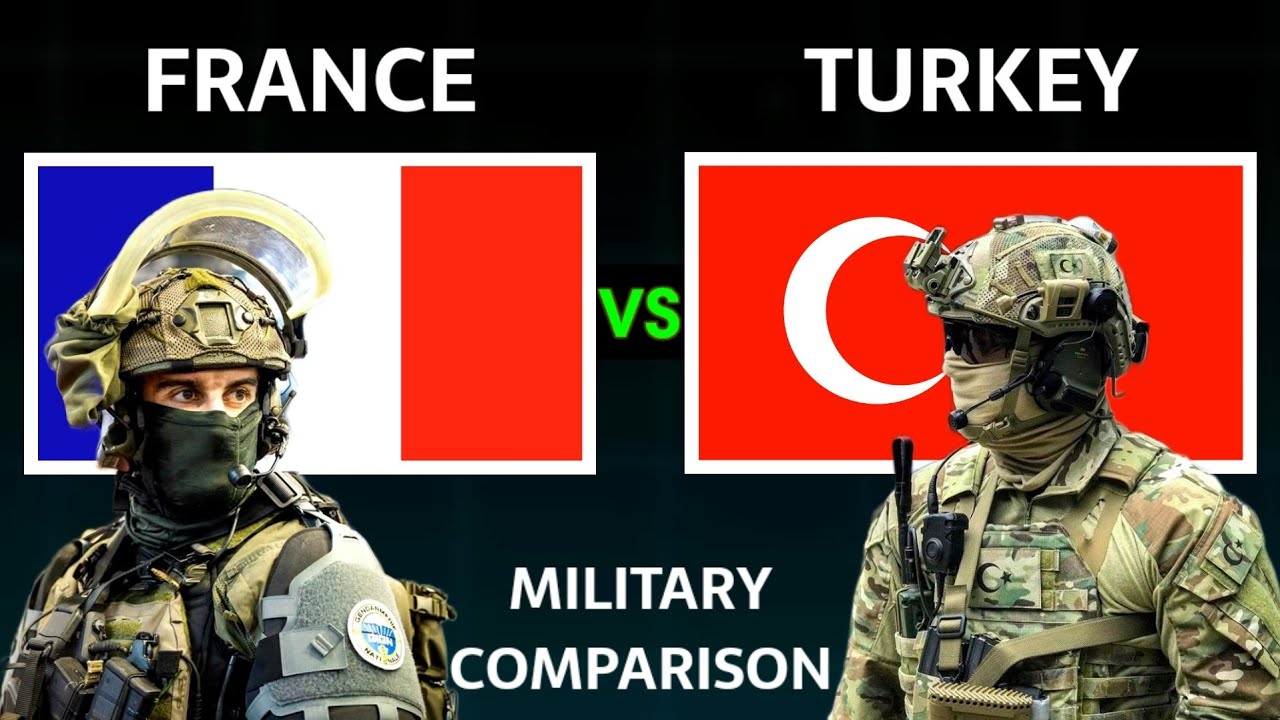France vs T&uuml;rkiye Military Power Comparison 2025 | Turkey vs France Military Power 2025