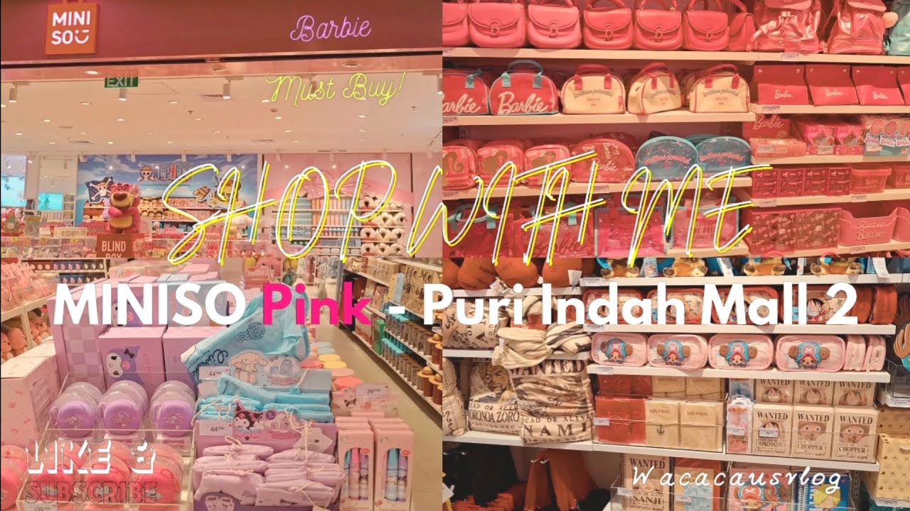 Miniso Pink - Puri Indah Mall 2 || Shop With Me