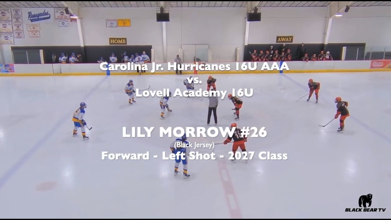 Lily Morrow Full Shifts - Jr Canes 16UAAA vs. Lovell Academy