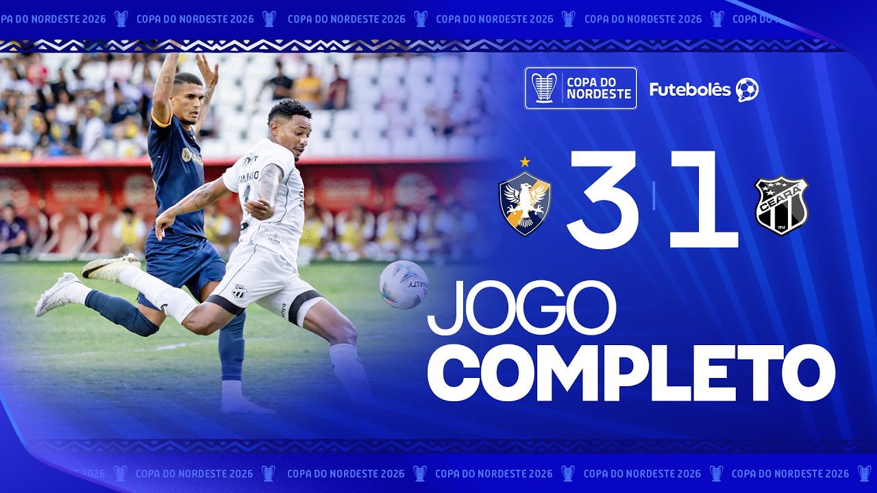 RETR&Ocirc; X CEAR&Aacute; | AO VIVO E COM IMAGENS | 2&ordf; RODADA DA COPA DO NORDESTE 2026