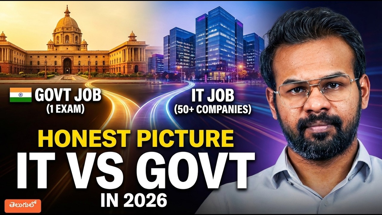 HONEST Picture of IT Jobs vs Government Jobs in 2026 &mdash; Complete Comparison
