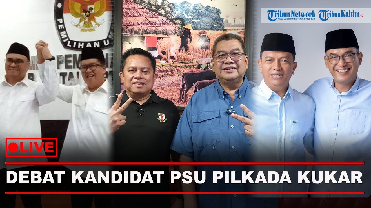 🔴LIVE:  Debat Kandidat PSU Calon Bupati dan Wakil Bupati di Pilkada Kutai Kartanegara 2024