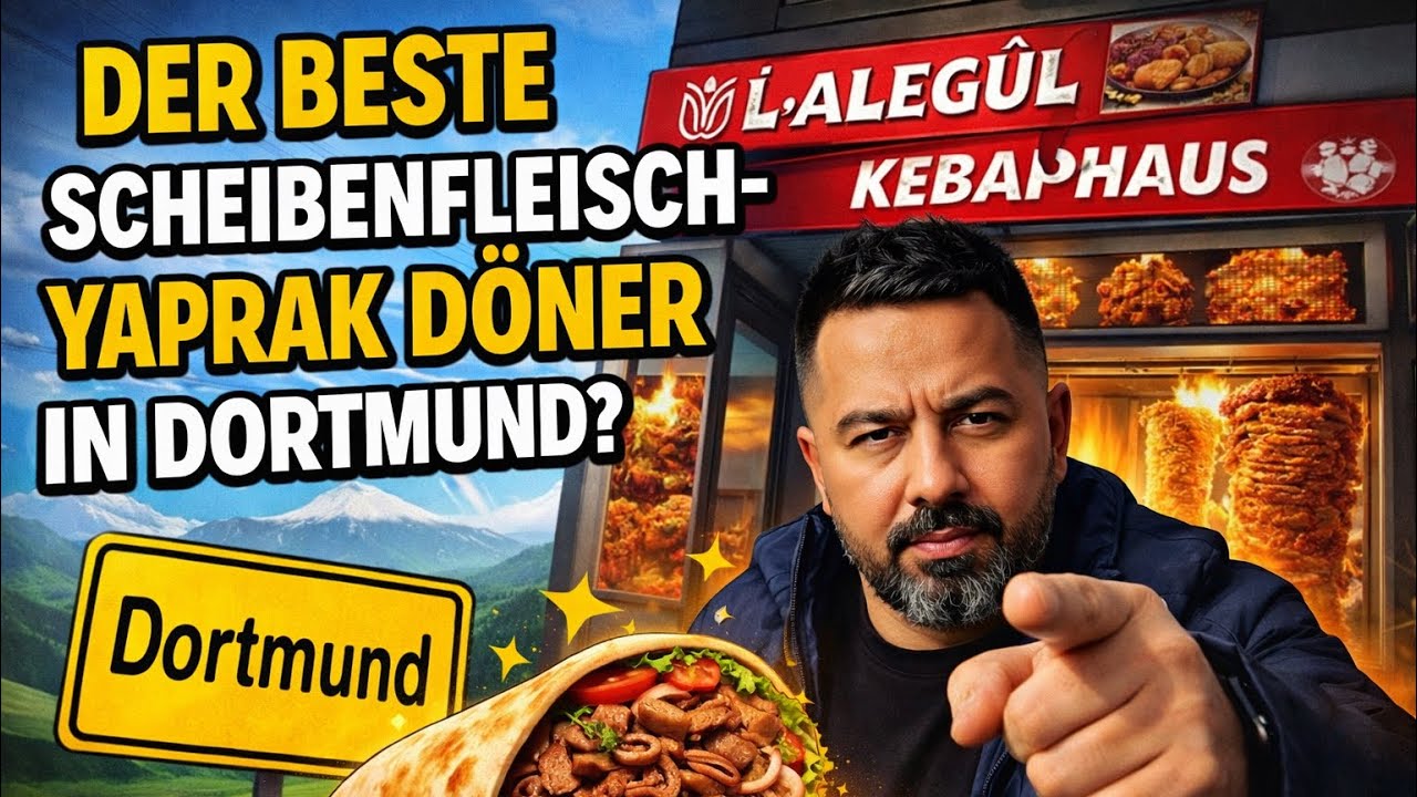 Der beste Scheibenfleisch - Yaprak Döner in Dortmund ? Lalegül Kebabhaus im Test!