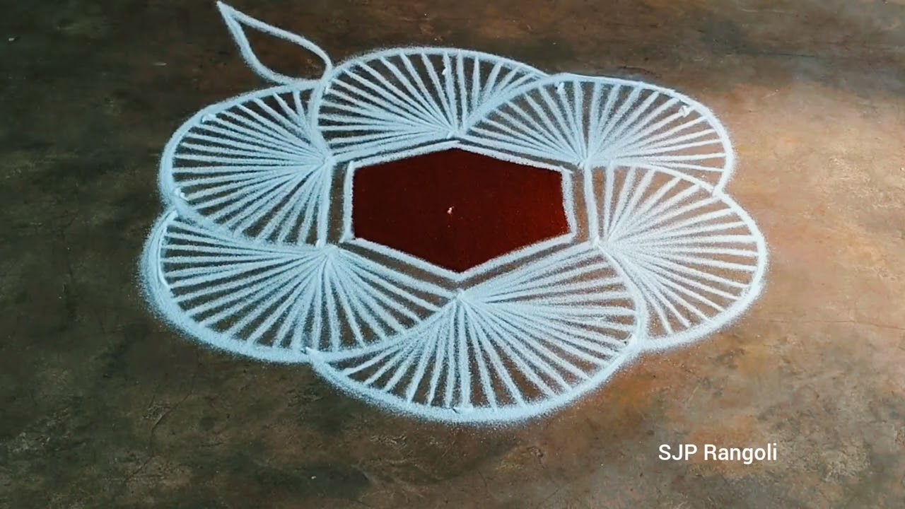 Thai madham special rangoli 🌺 Easy padi kolam designs 🌺 festival muggulu