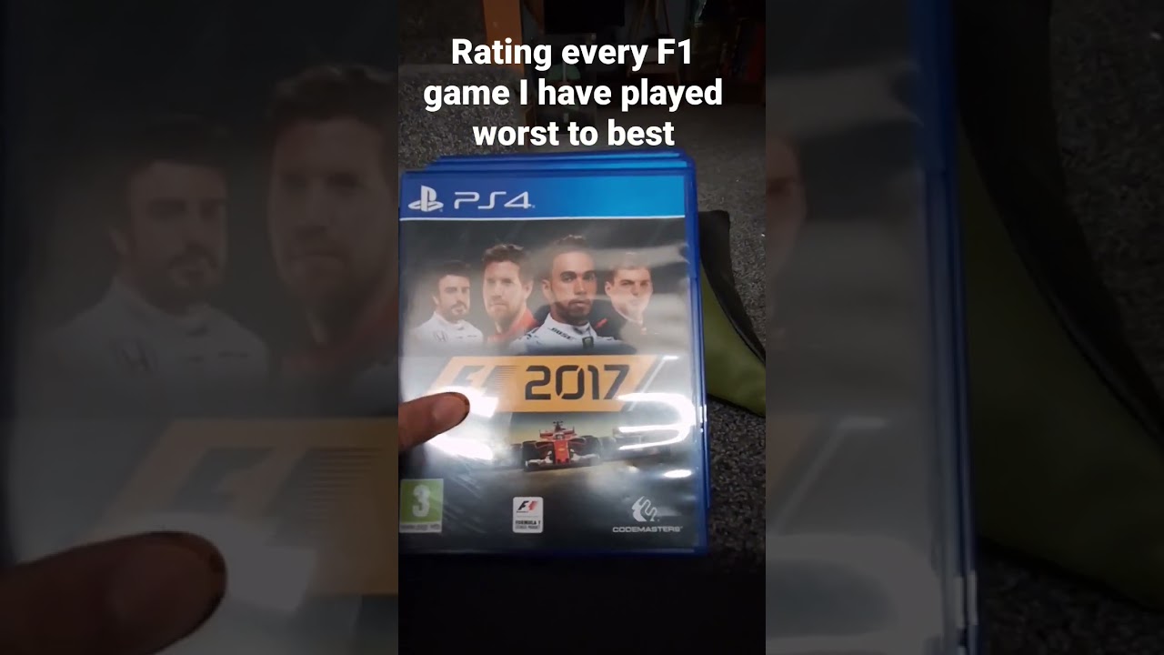 Rating every F1 game I have played worst to best