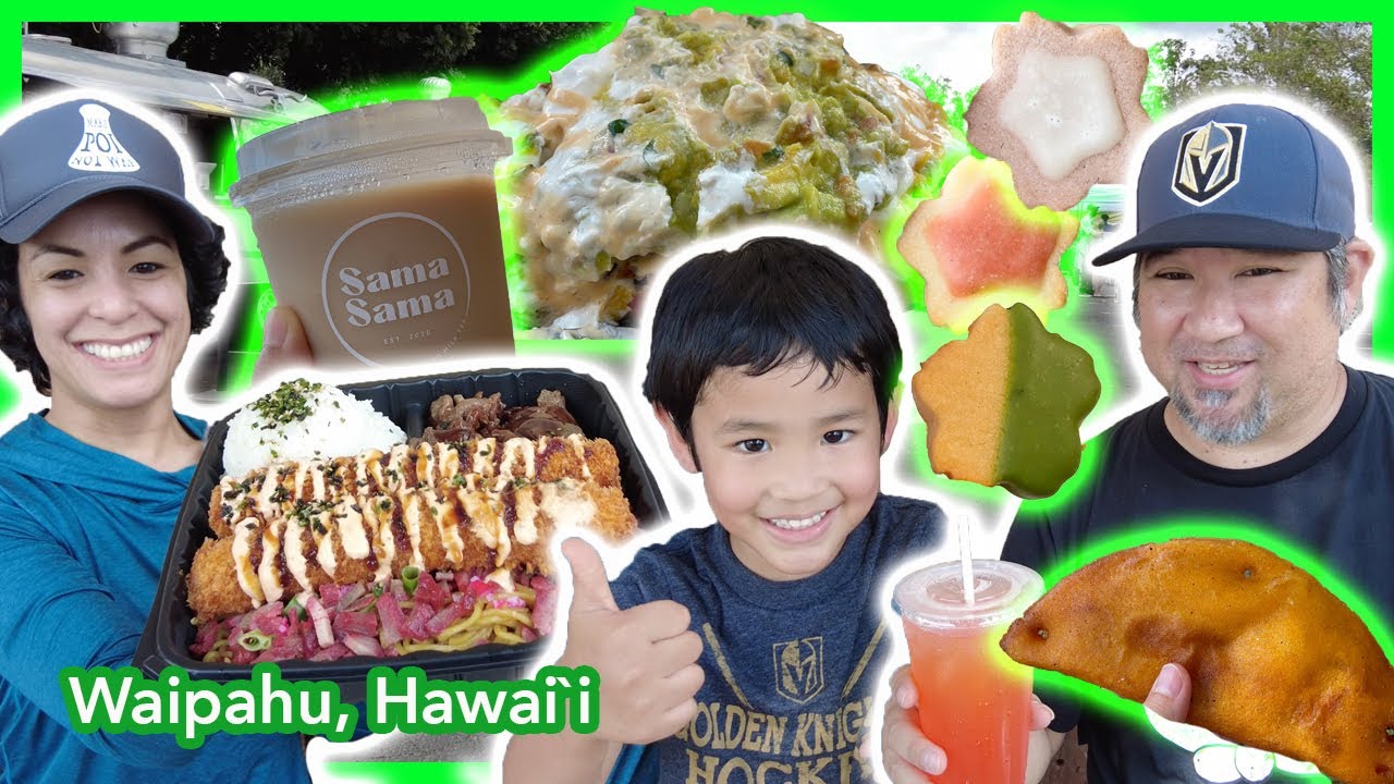 Island Craves Food & Crafts Pop Up at Waikele Premium Outlets, WAIPAHU, HAWAII [DELICIOUS FOOD TOUR]