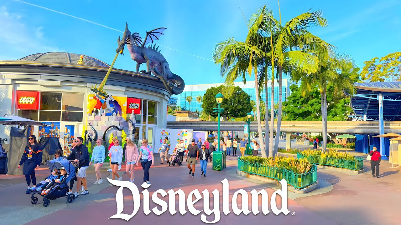 Downtown Disney 4K FULL Walkthrough - March 2026 - Disneyland Resort
