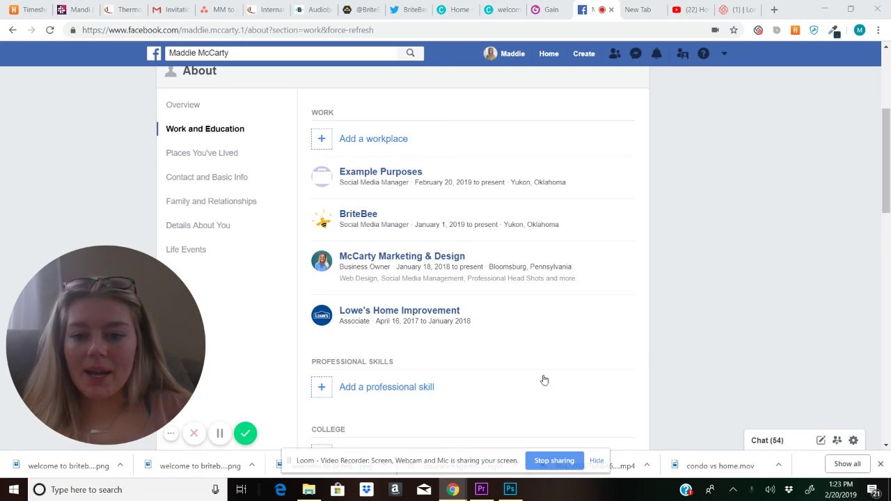 How to add a workplace on Facebook when the page won't show up
