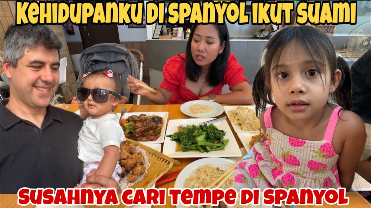 KEGITAN KAMI DI SPANYOL MENCARI TEMPE DI KOTA MADRID 