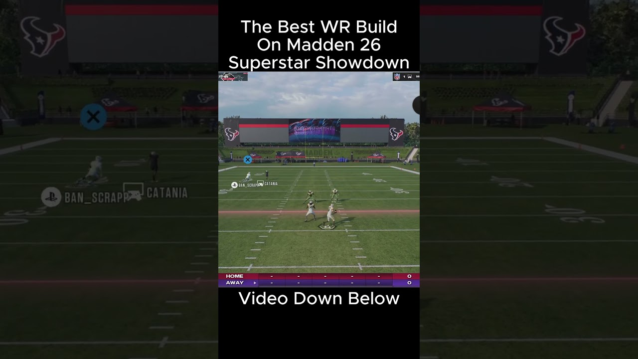 How To Make The Best Build In Madden 26 Superstar Showdown