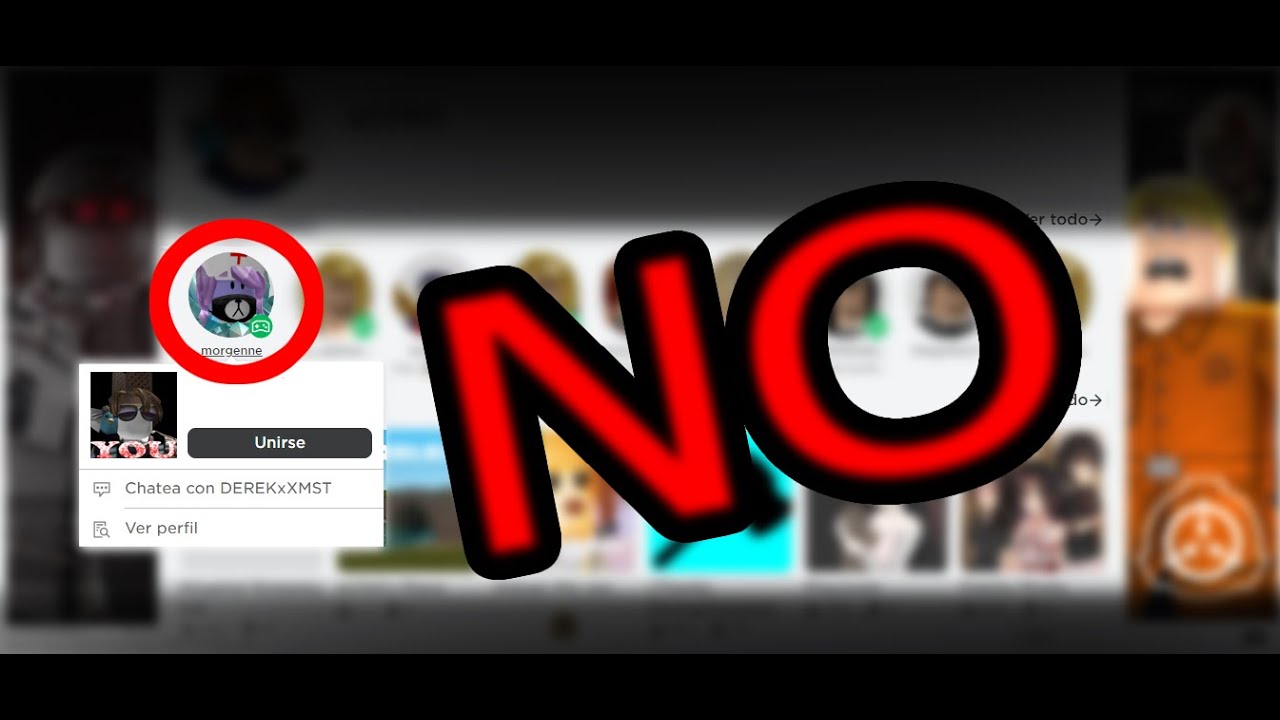creepypasta Roblox: NO CONFÍES EN ESTE USUARIO.