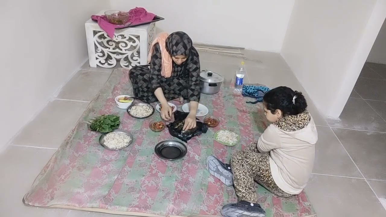 واخيرا الحوض والقاعده ركبوا في البيت الجديد