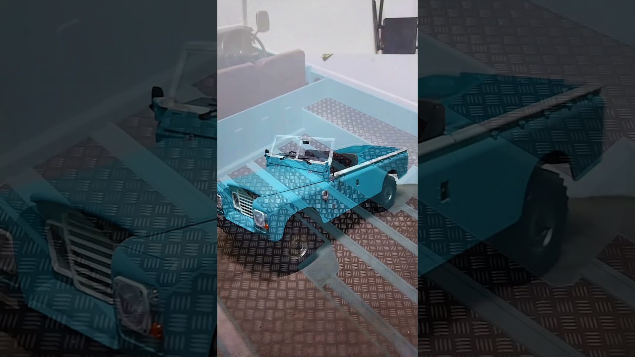 RC Land Rover Truck BRX02 Series 3 Build - DIY