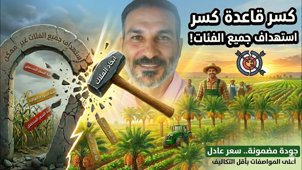 زراعة النخيل ... أعلى جودة و أرخص سعر ... اتحاد الملاك 