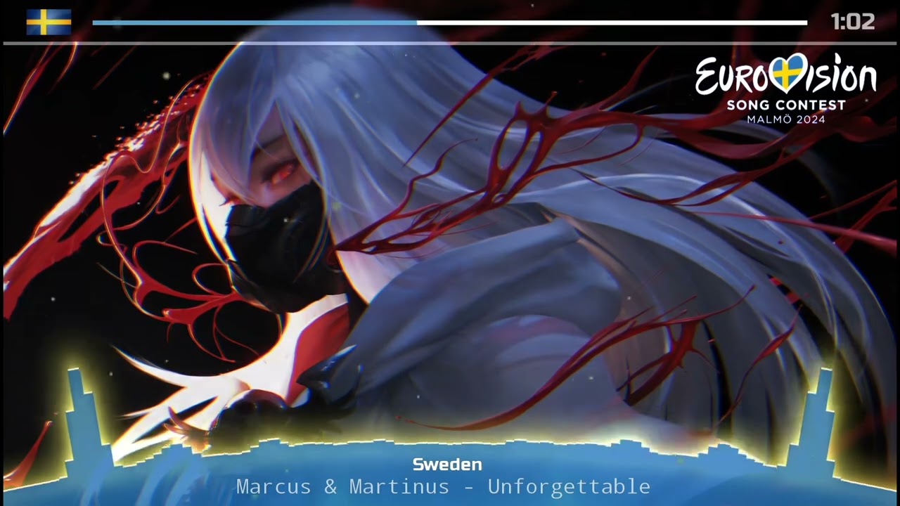 Marcus & Martinus - Unforgettable (Nightcore Version) Sweden 🇸🇪 [ESC 2024]