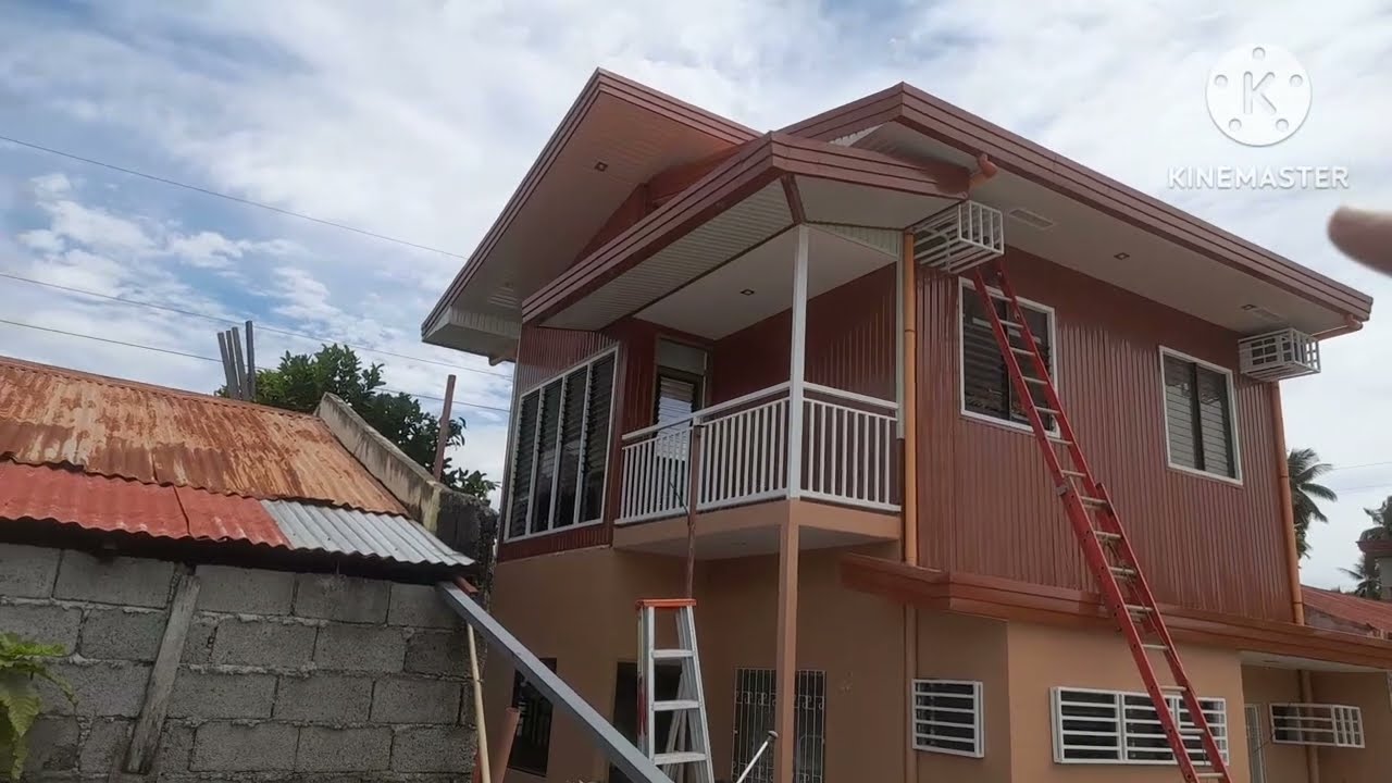 project Done Bahay na yari sa tubular at metal clading