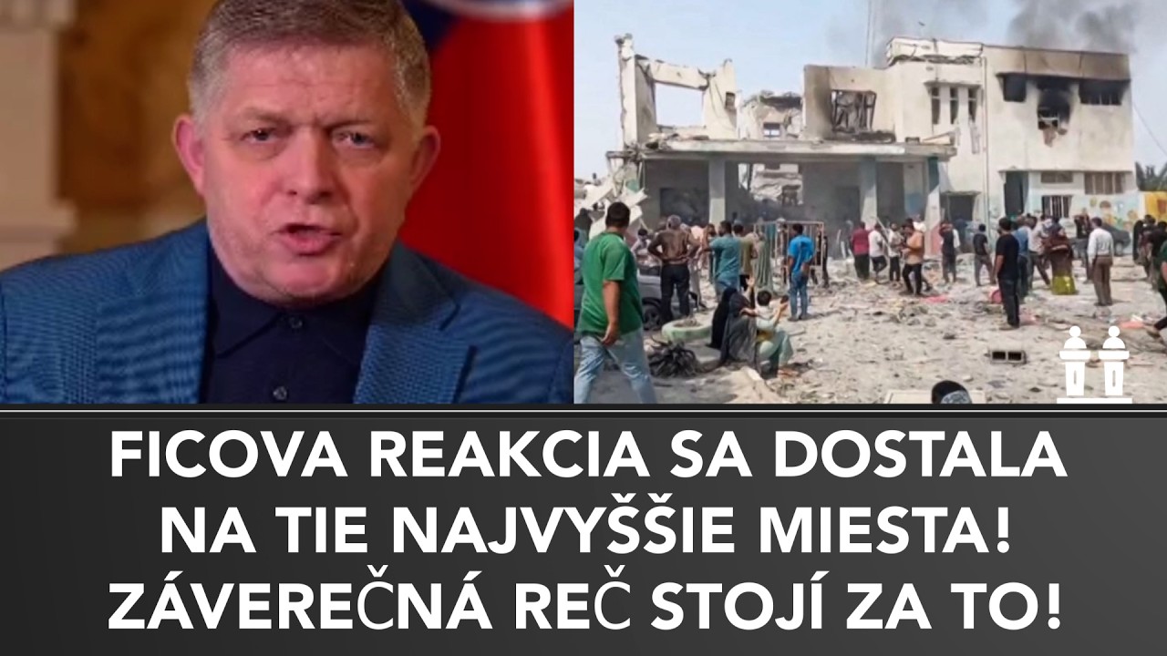 FICO ODHODIL RUKAVIČKY a ostro reaguje na SITUÁCIU V IRÁNE. POČKAJTE SI NA KONIEC!