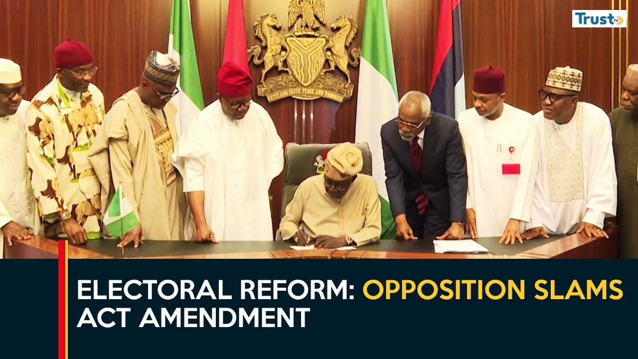Electoral Reform: Opposition slams act amendment