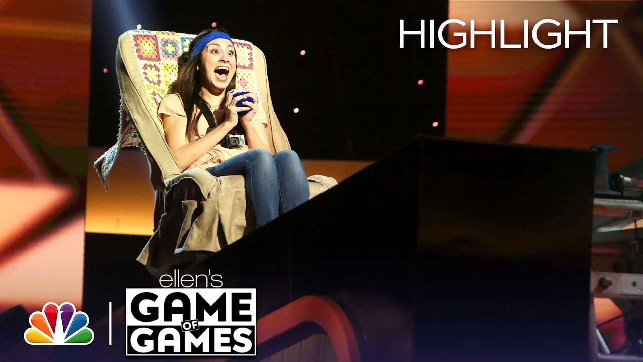 Ellen's Game of Games - In Your Face, Honey: Episode 4 (Highlight)