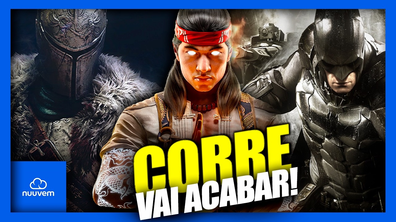VAI ACABAR! Jogos com DESCONTOS INSANOS na nuuvem