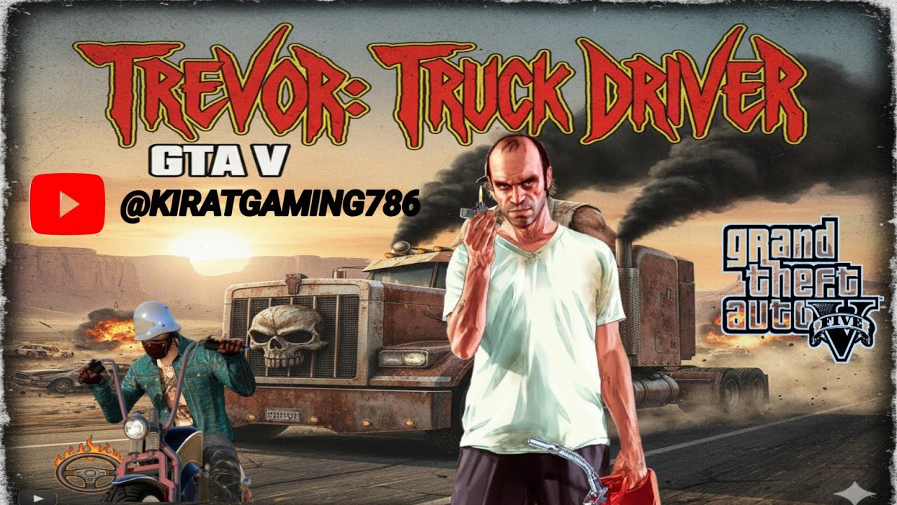 TREVOR DRIVE TRUCK IN GTA V @gaming @YouTube #gta #gaming #gtaonline #gtav #militaryunit