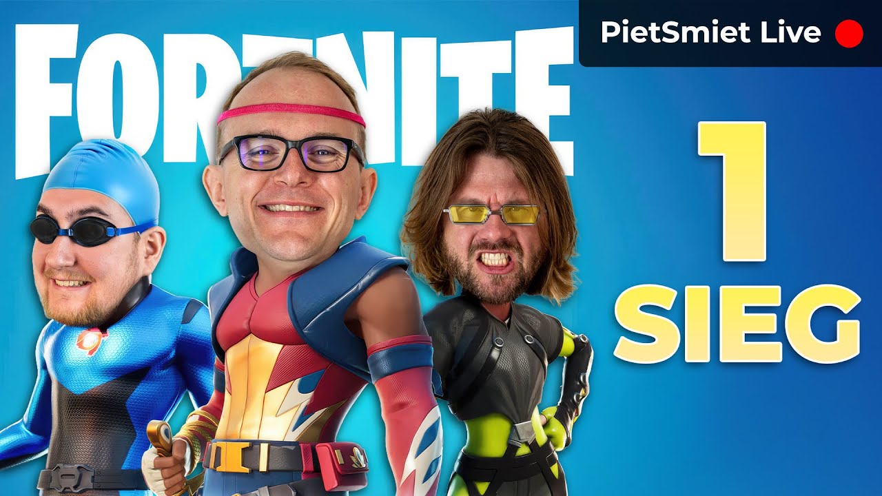 Wie lang brauch PietSmiet für einen Sieg in Fortnite? | Fortnite Win-Challenge
