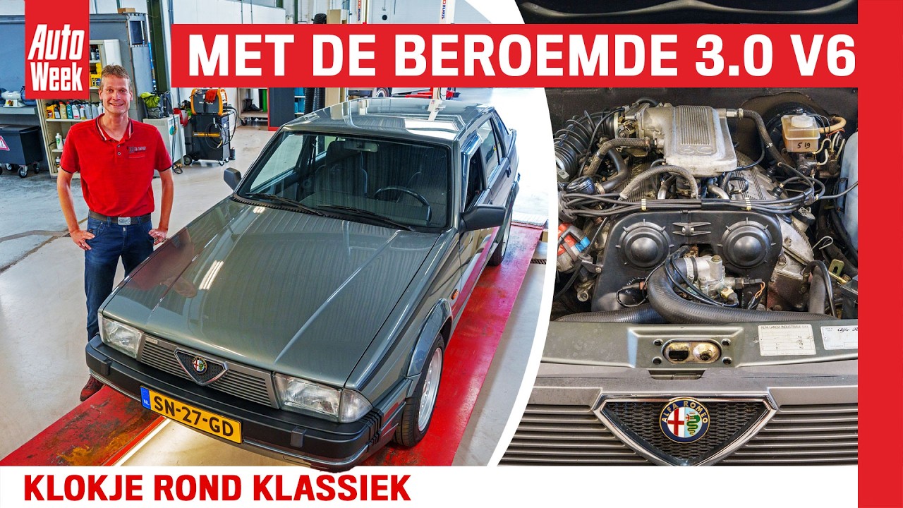 Na 13 jaar in een Alfa Romeo 75 1.6 kocht Jeroen (46) de ultieme 75: 