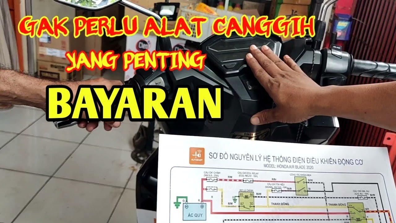 KOMPLIKASI. KNOP KONTAK LOS. DI KONTAK TIDAK NYALA VARIO 150 KEYLESS. @masudmotor1195