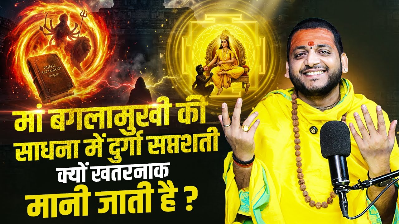 माँ बगलामुखी की साधना में दुर्गा सप्तशती क्यों खतरनाक मानी जाती है? साधक आचार्य भरत जी