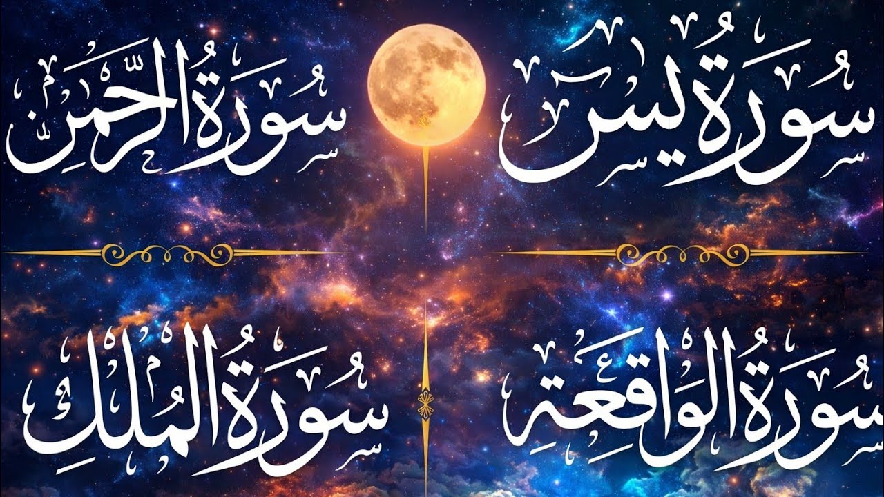 Surah Yasin surah Ar Rahman Surah Al Waqiah Surah al mulk beautiful voice muhammad naseeb khan Qadri