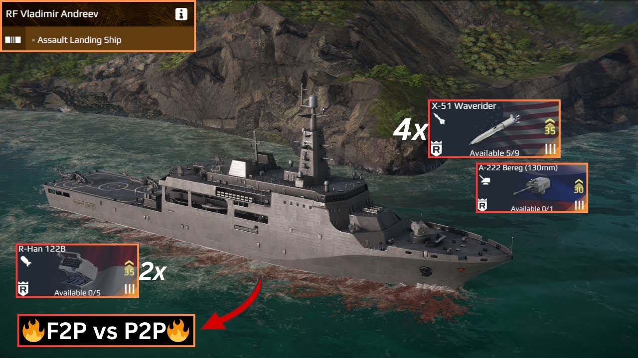 🔥НОВЫЙ RF Владимир Андреев, полностью бесплатная сборка🔥 - Современные боевые корабли