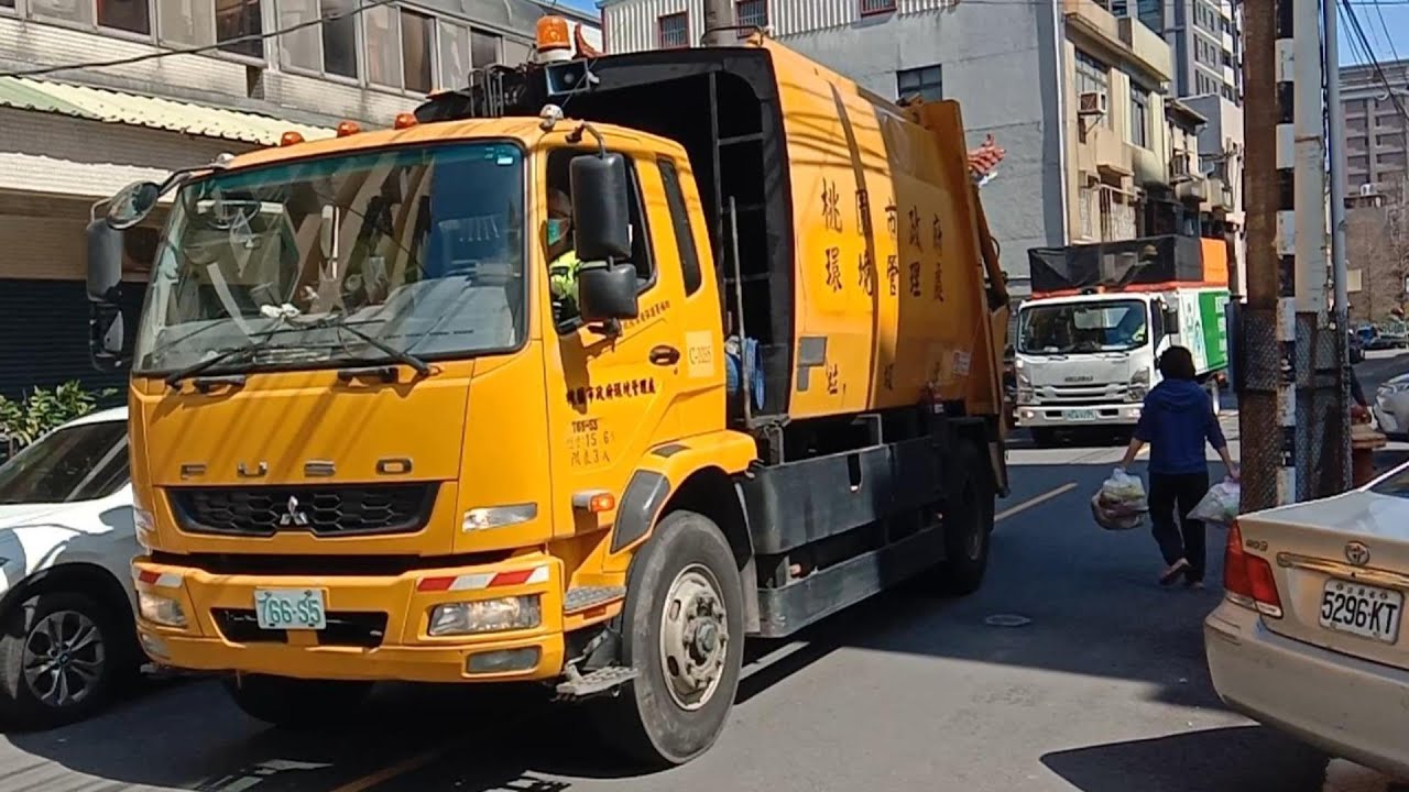 平鎮區清潔中隊–垃圾車766-S5，資收車KEQ-9275﹝桃園市政府環境管理處﹞